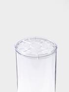 Ваза для цветов с крышкой «Альваро», 25×10 см, пластик, прозрачная  (артикул 10970066)  большой выбор товаров оптом и в розницу по низким ценам с доставкой