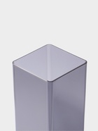 Ваза для цветов «Альваро» геометрия, 25×10 см, пластик, серая  (артикул 10970068)  большой выбор товаров оптом и в розницу по низким ценам с доставкой