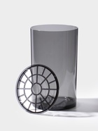 Ваза для цветов с крышкой «Альваро», 25×15 см, пластик, серая - Фото 3