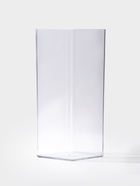 Ваза для цветов «Альваро» геометрия, 30×12 см, пластик, прозрачная  (артикул 10970075)  большой выбор товаров оптом и в розницу по низким ценам с доставкой