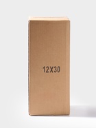 Ваза для цветов «Альваро» геометрия, 30×12 см, пластик, прозрачная  (артикул 10970075)  большой выбор товаров оптом и в розницу по низким ценам с доставкой