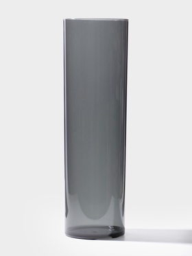 Ваза для цветов «Альваро» классик, 50×15 см, пластик, серая