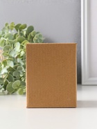 Шкатулка для украшений керамика с золотой линией «Птичка», с крышкой, 7×7×9 см - Фото 7