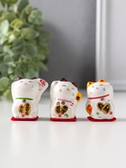 Набор фигурок керамика «Котики Манэки-нэко», 3 шт.  (артикул 10964595)  большой выбор товаров оптом и в розницу по низким ценам с доставкой