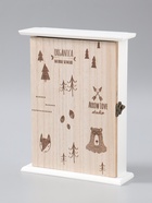 УЦЕНКА Ключница дерево 5 крючков «Лесные звери» 6×20×25.8 см - Фото 3