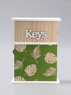 УЦЕНКА Ключница дерево 5 крючков «Пальмовые листья» 6×20×25.8 см - Фото 2