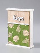 УЦЕНКА Ключница дерево 5 крючков «Пальмовые листья» 6×20×25.8 см - Фото 3