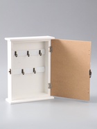 УЦЕНКА Ключница дерево 5 крючков «Пальмовые листья» 6×20×25.8 см - Фото 6