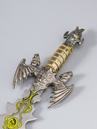 УЦЕНКА Сувенирный меч на планшете, цветное нанесение на лезвии, 52 см - Фото 4