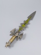 УЦЕНКА Сувенирный меч на планшете, цветное нанесение на лезвии, 52 см - Фото 5