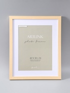 УЦЕНКА Фоторамка МДФ "Ellis" 40х50 см, с паспарту, натуральный (пластиковый экран) - Фото 2