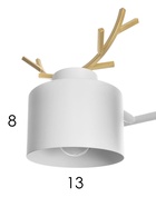 УЦЕНКА Бра «Сохата», 3хЕ27, 40 Вт, белое с золотом, 60×15×22 см - Фото 6