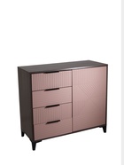 Комод для хранения «Палау», 4 ящика, 1002×430×888 мм, цвет табак/софт розовый  (артикул 10966652)  большой выбор товаров оптом и в розницу по низким ценам с доставкой