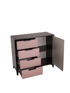 Комод для хранения «Палау», 4 ящика, 1002×430×888 мм, цвет табак/софт розовый  (артикул 10966652)  большой выбор товаров оптом и в розницу по низким ценам с доставкой