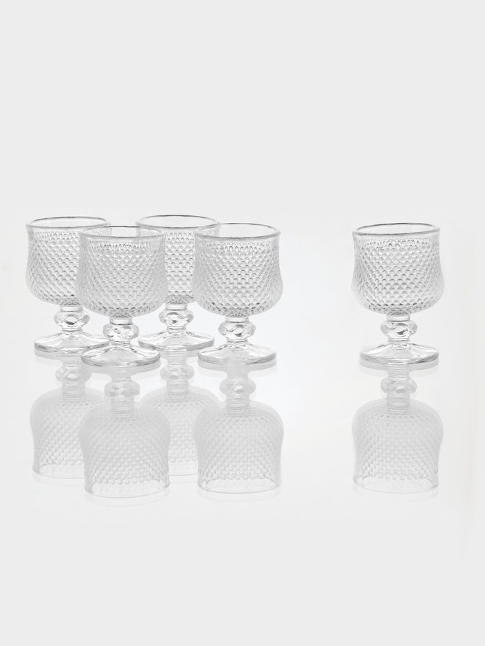 УЦЕНКА Набор рюмок «Сияние», 40 мл, 5 шт., 4.5×6.7 см - Фото 1