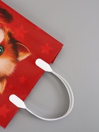 Пакет подарочный «Котёнок», мягкий пластик, 23×27 см, 150 мкм - Фото 6