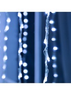 УЦЕНКА Гирлянда «Водопад» 2×1.5 м, IP44, прозрачная нить, 400 LED, свечение белое, 8 режимов, 220 В - Фото 7