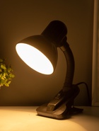 УЦЕНКА Лампа настольная Е27, с выкл. на зажиме (220В) черная (108В) RISALUX - Фото 3