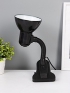 УЦЕНКА Лампа настольная Е27, с выкл. на зажиме (220В) черная (108В) RISALUX - Фото 4