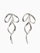 Серьги висячие «Бантик», цвет серебро  (артикул 10936472)  большой выбор товаров оптом и в розницу по низким ценам с доставкой