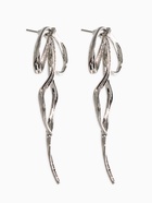 Серьги висячие «Бантик», цвет серебро  (артикул 10936472)  большой выбор товаров оптом и в розницу по низким ценам с доставкой