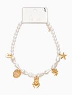 Бусы «Жемчуг. Скарабей», 40 см, №10, белые в золоте  (артикул 10937125)  большой выбор товаров оптом и в розницу по низким ценам с доставкой