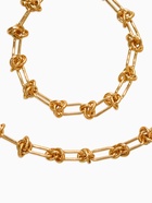 Набор 2 предмета: цепь, браслет «Узел», 20, 40 см, медь, цвет золото  (артикул 10937146)  большой выбор товаров оптом и в розницу по низким ценам с доставкой