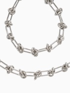 Набор 2 предмета: цепь, браслет «Узел», 20, 40 см, медь, цвет серебро  (артикул 10937147)  большой выбор товаров оптом и в розницу по низким ценам с доставкой