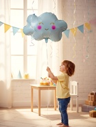 Воздушный шар фольгированный 22" «Голубое облако» 10946565