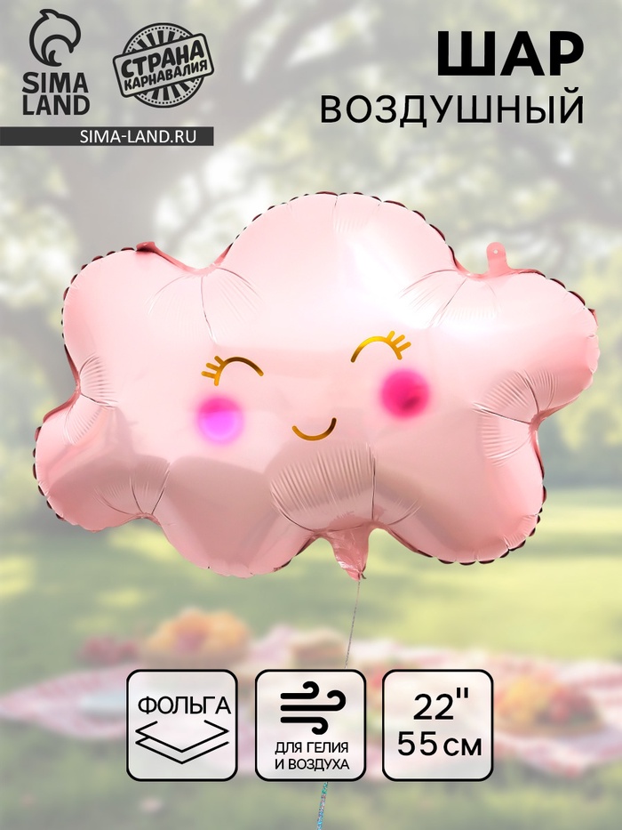 Воздушный шар фольгированный 22