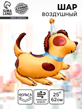 Воздушный шар фольгированный 25