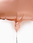 Воздушный шар фольгированный 40" «Цифра 1», нежно - розовый 10947592