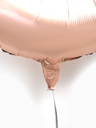 Воздушный шар фольгированный 40" «Цифра 5», нежно - розовый 10947596