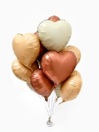 Воздушный шар фольгированный 18" «Сердце», набор 12 шт.  (артикул 10947611)  большой выбор товаров оптом и в розницу по низким ценам с доставкой