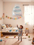 Воздушный шар фольгированный 25" «Перламутровый торт» 10947626