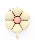 Воздушный шар фольгированный 19" «Ромашка», молочно - белый, набор 5 шт. 10948964