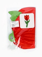 Воздушный шар фольгированный 18" «Тюльпан», красный, набор 5 шт. - Фото 3