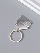 Брелок для ключей на кольце «Домик с окошком», металл. 3.5×3.5 см  (артикул 10960549)  большой выбор товаров оптом и в розницу по низким ценам с доставкой