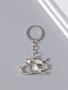 Брелок для ключей на кольце «Раскрашенные котики», металл, 3.2×4×0.5 см, МИКС - Фото 4