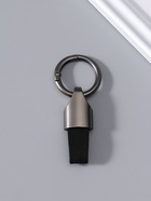 Брелок для ключей Cartage, на ремешке, чёрный хром, 3.5×8 см  (артикул 10960559)  большой выбор товаров оптом и в розницу по низким ценам с доставкой