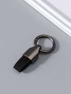 Брелок для ключей Cartage, на ремешке, чёрный хром, 3.5×8 см  (артикул 10960559)  большой выбор товаров оптом и в розницу по низким ценам с доставкой