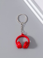 Брелок для ключей на кольце «Наушники», пластик, 4×3.7×2 см, МИКС  (артикул 10962045)  большой выбор товаров оптом и в розницу по низким ценам с доставкой