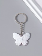 Брелок для ключей на кольце «Яркая бабочка», пластик, 3.2×4.2×1.5 см, МИКС - Фото 4