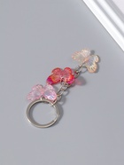 Брелок для ключей на кольце «Цветные бабочки», пластик, 3 бабочки, 2.5×7 см, МИКС  (артикул 10962052)  большой выбор товаров оптом и в розницу по низким ценам с доставкой