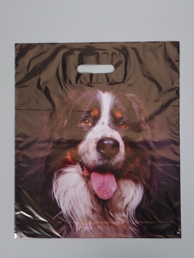 Пакет «Барон», полиэтиленовый с вырубной ручкой 40×47 см, 45 мкм