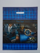 Пакет подарочный «Тайм стиль», полиэтиленовый с вырубной ручкой, 38×47 см, 60 мкм  (артикул 10988369)  большой выбор товаров оптом и в розницу по низким ценам с доставкой