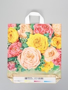 Пакет подарочный «Пунш», полиэтиленовый с петлевой ручкой, 38×42 см, 40 мкм - Фото 2