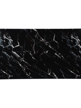 Кухонный фартук ПВХ самоклящийся Крестола чёрная 3000х600мм