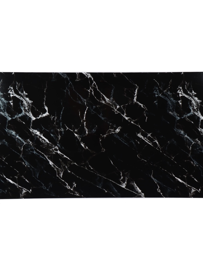 Кухонный фартук самоклеящийся на стену «Крестола», 3000×600 мм, цвет чёрный - Фото 1