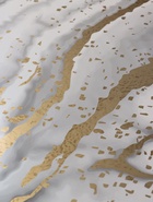 Кухонный фартук самоклеящийся на стену «Рецциато», 3000×600 мм, цвет белый/золотой  (артикул 10987771)  большой выбор товаров оптом и в розницу по низким ценам с доставкой